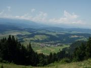 Macelak , Pieniny , widok na Tatry